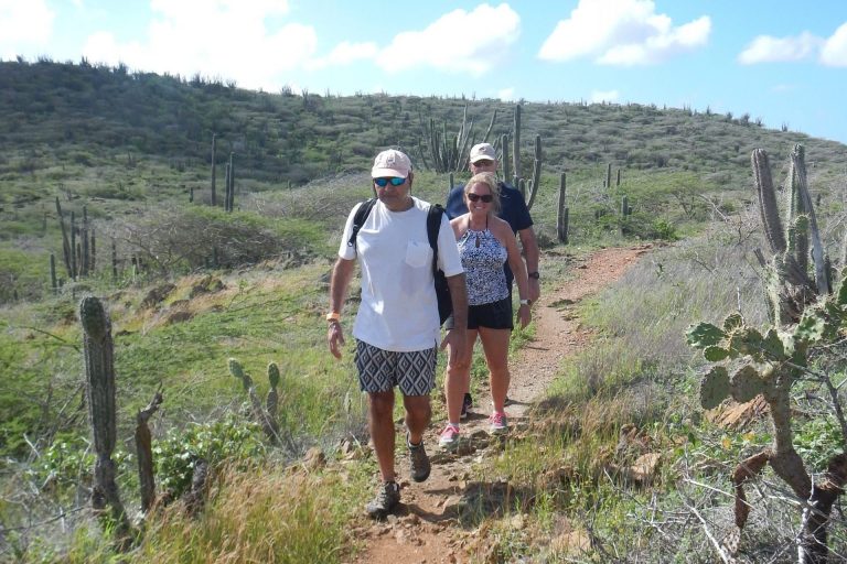Hiking with a private guide in Aruba's National Park